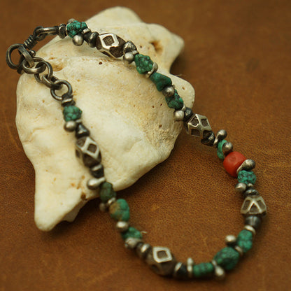 Echo of Lucky Serenity Turquoise Sterling Silver Bracelet