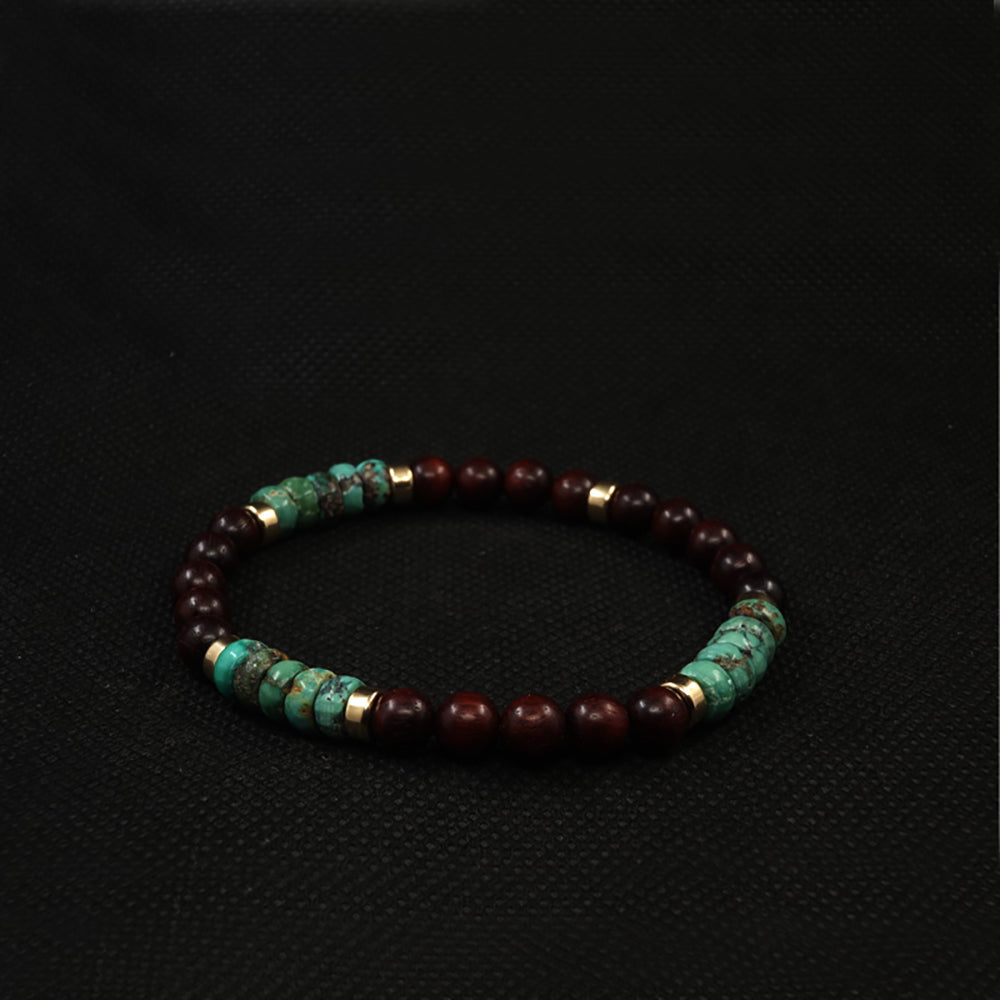 Wealth Turquoise Empowerment Bracelet