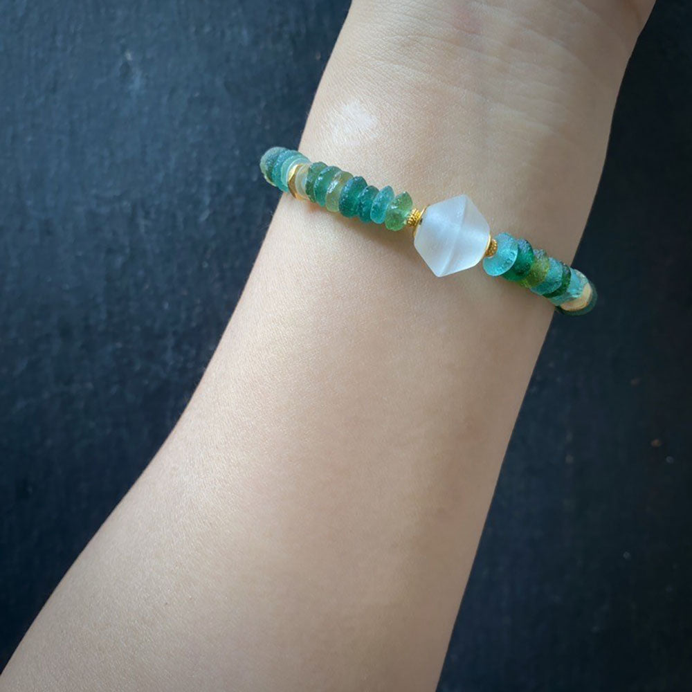 Grace of Blessings Colored Glaze Bracelet