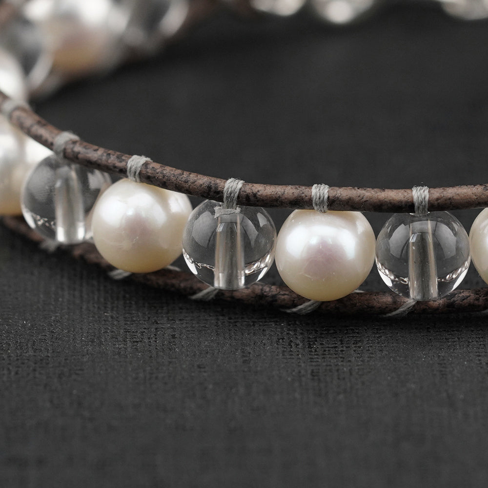 Serenity Pearl Gemstone Bracelet