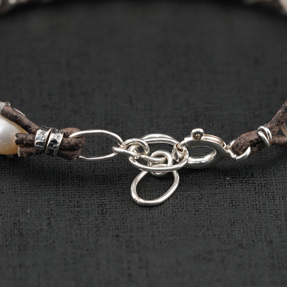 Serenity Pearl Gemstone Bracelet