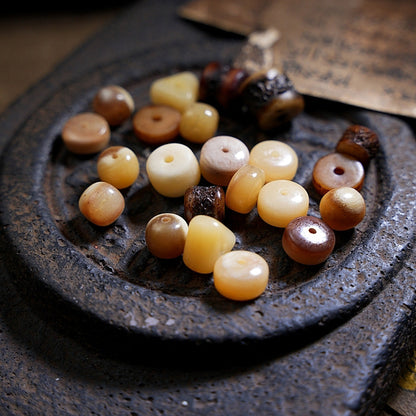 Courageous Spirit Yak Bone & Amber Bracelet