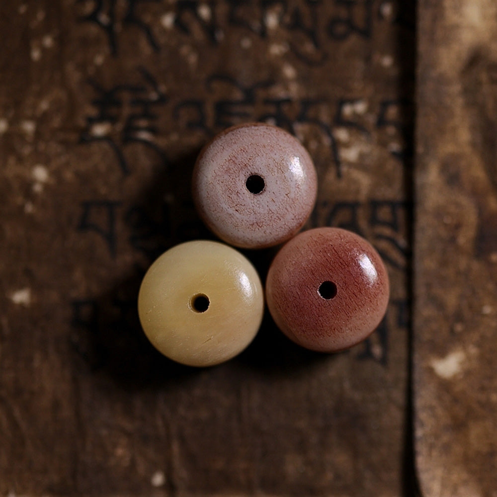 Courageous Spirit Yak Bone & Amber Bracelet