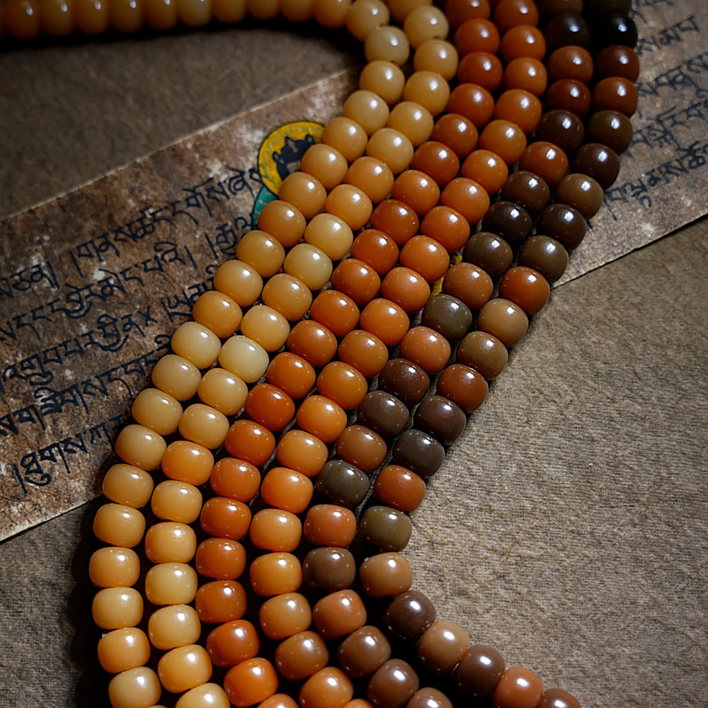 Prosperity Bodhi Seed 108 Mala Beads Necklace