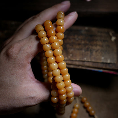 Prosperity Bodhi Seed 108 Mala Beads Necklace