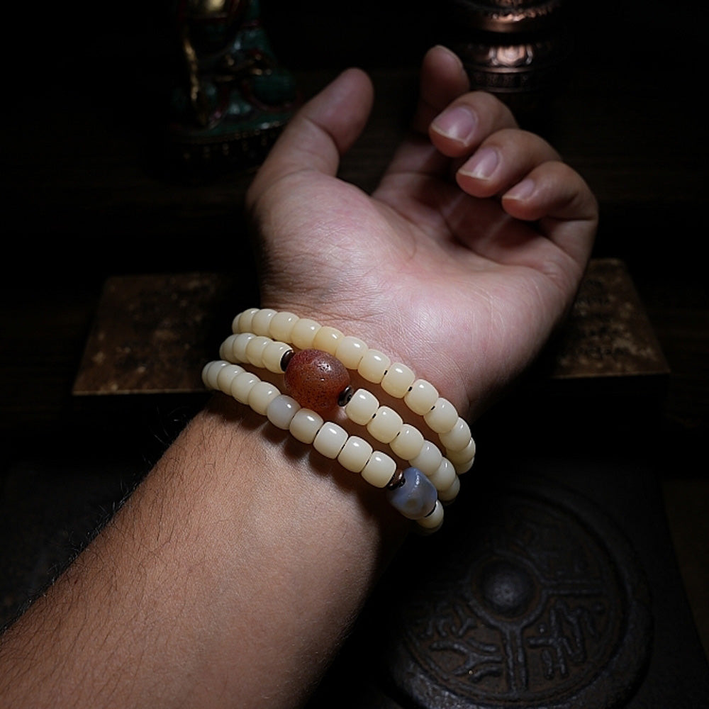 Sacred Bodhi Agate Protection Bracelet