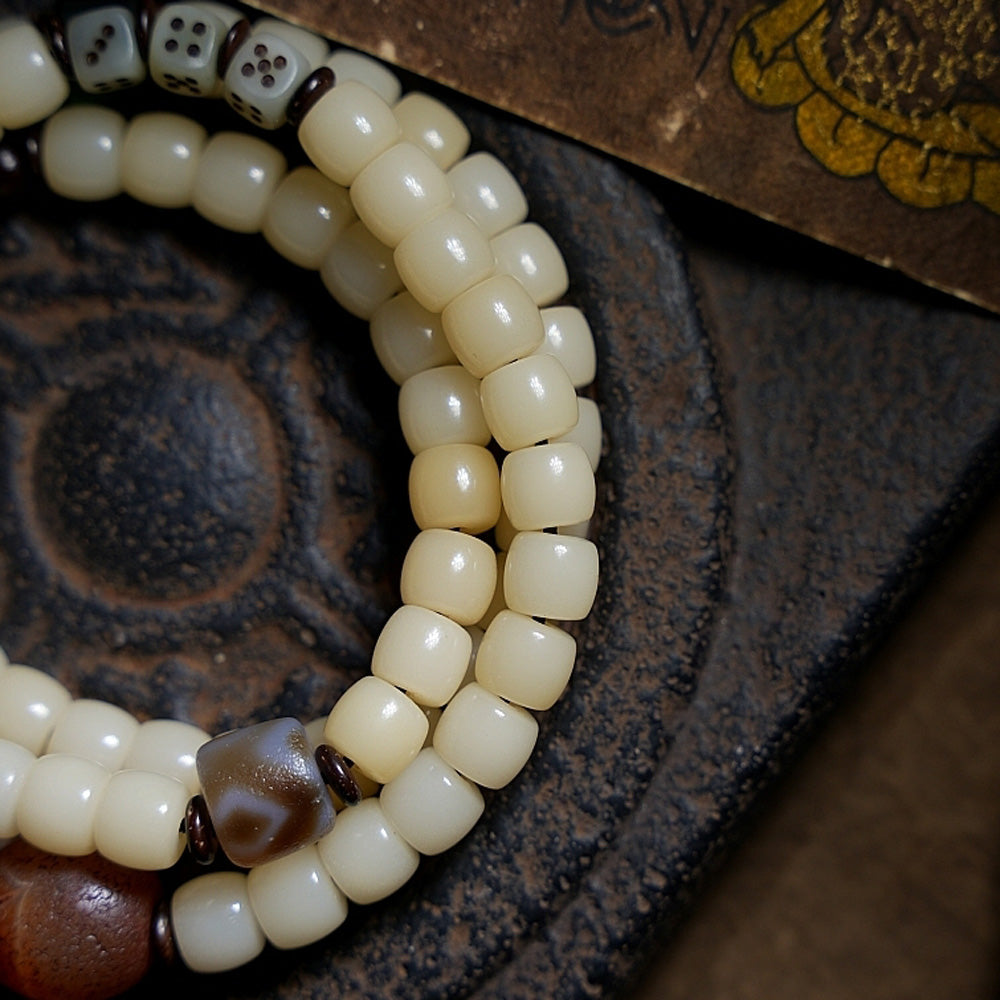 Sacred Bodhi Agate Protection Bracelet