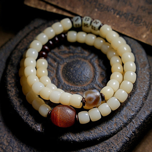 Sacred Bodhi Agate Protection Bracelet