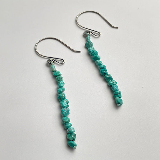 Kailash Energy Pure Turquoise Drop Earrings