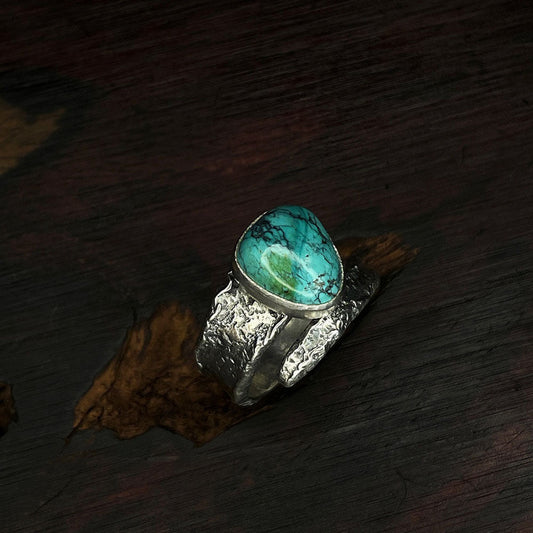 Sworn Wealth Oath Turquoise Rings