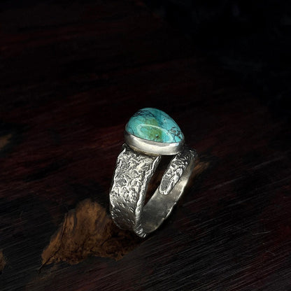 Sworn Wealth Oath Turquoise Rings