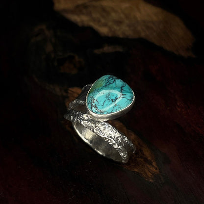 Sworn Wealth Oath Turquoise Rings