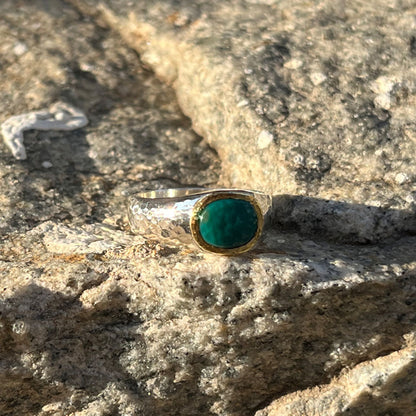 Tranquil Steps of Healing Turquoise Rings