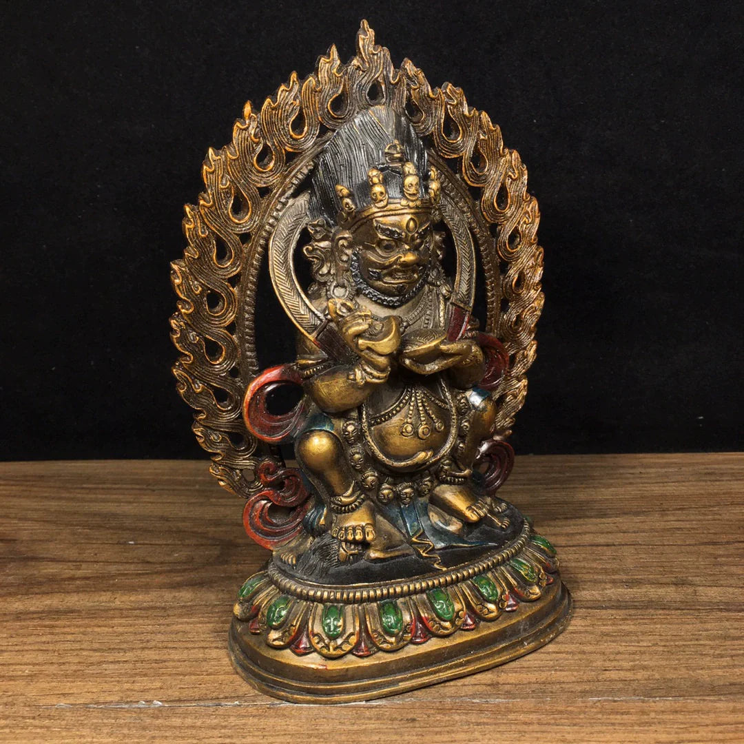 Mahakala MAGIC Tibetan Statue for Eliminating Diseases