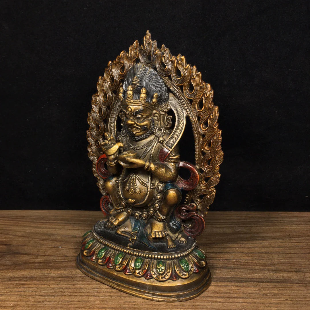 Mahakala MAGIC Tibetan Statue for Eliminating Diseases