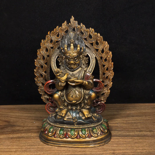 Mahakala MAGIC Tibetan Statue for Eliminating Diseases