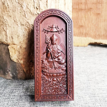 Natural lightning wood, Buddhist magic instrument, token of the Tibetan king, token of the embossed Tibetan king Bodhisattva