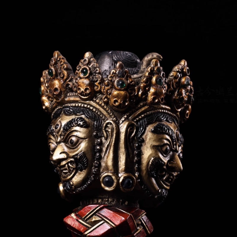 Padmasambhavan ENLIGHTEMENT Copper Tibetan Dagger Holder