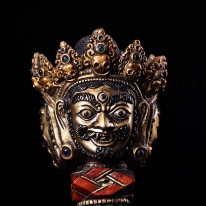 Padmasambhavan ENLIGHTEMENT Copper Tibetan Dagger Holder