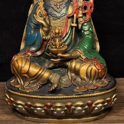 Padmasambhavan ENLIGHTEMENT Tibetan Statue for Eliminating Ignorance