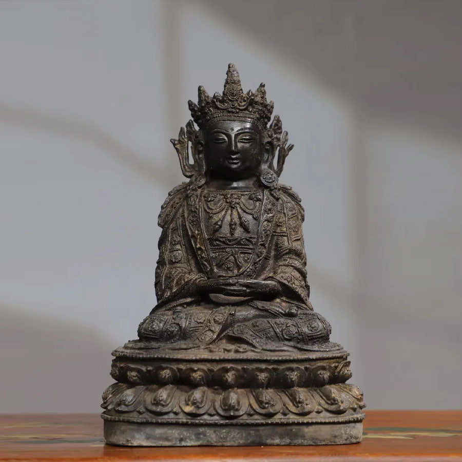 Shakyamuni SPIRIT Tibetan Bronze Statue for Eliminating All Disasters