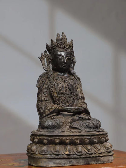 Shakyamuni SPIRIT Tibetan Bronze Statue for Eliminating All Disasters