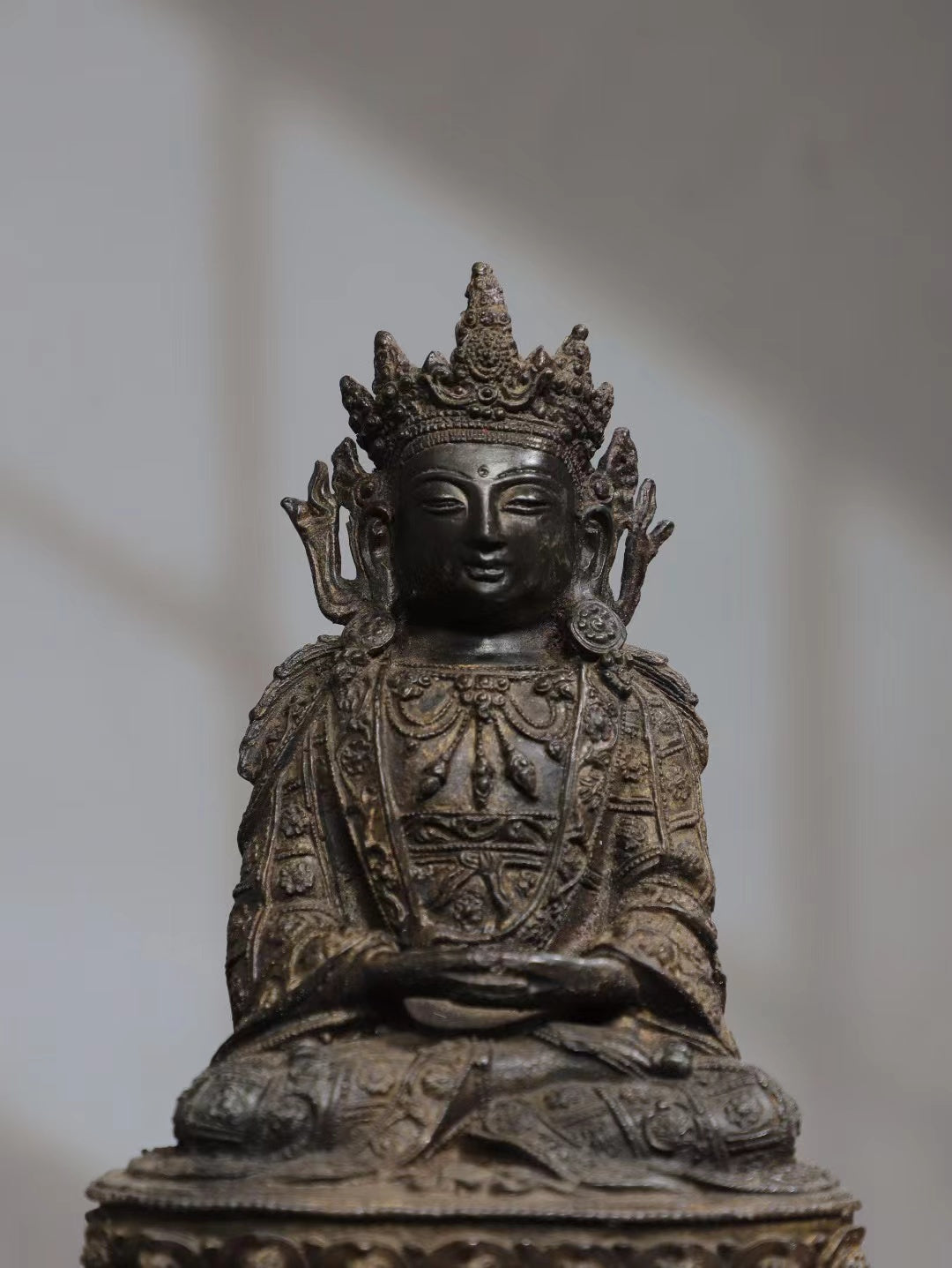 Shakyamuni SPIRIT Tibetan Bronze Statue for Eliminating All Disasters