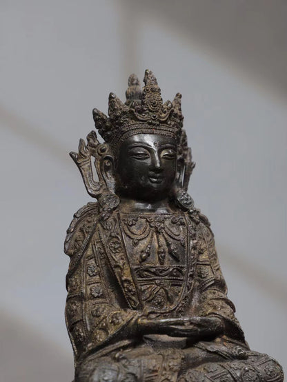 Shakyamuni SPIRIT Tibetan Bronze Statue for Eliminating All Disasters