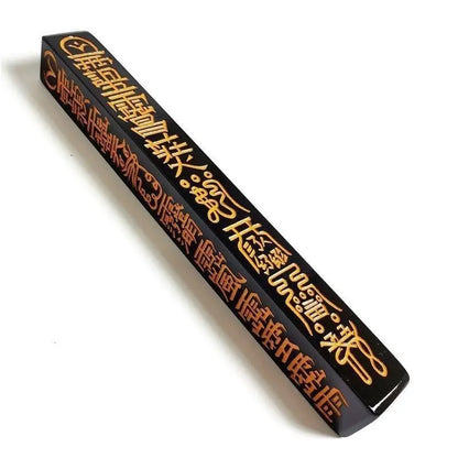 Taoist Ritual Tool Square Tian Gang Ruler Stick Tianpeng Ruler Peach Wood Exorcise Evil Taoist Mass Instruments Decoration