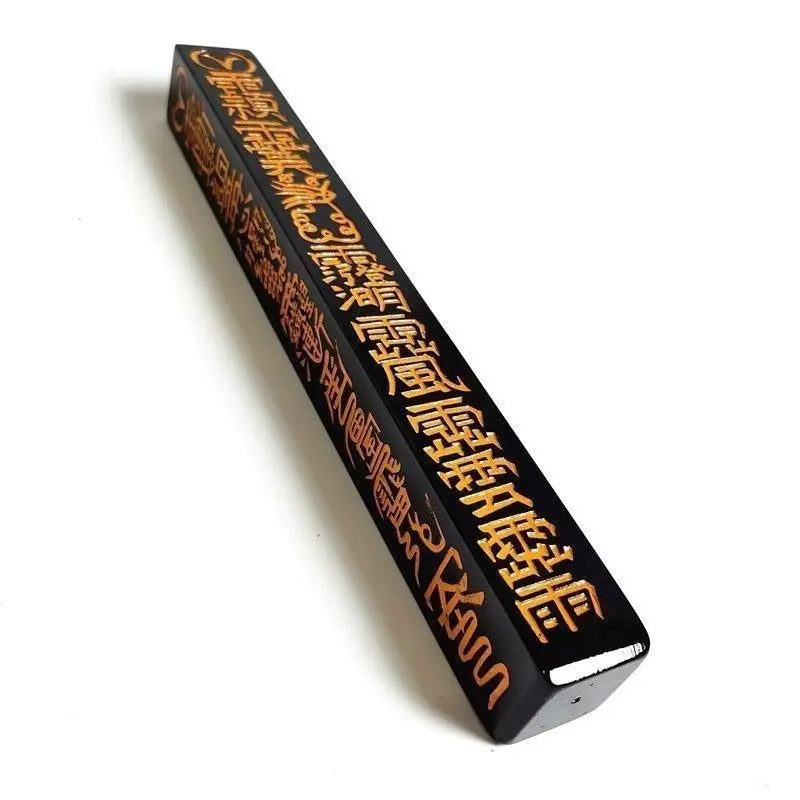 Taoist Ritual Tool Square Tian Gang Ruler Stick Tianpeng Ruler Peach Wood Exorcise Evil Taoist Mass Instruments Decoration