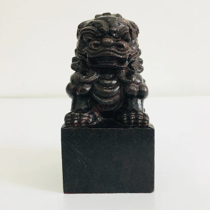 Taoist articles, Taoist magic tools, Taoist seal, the original one energy, God Lei Si seal, ebony lion seal