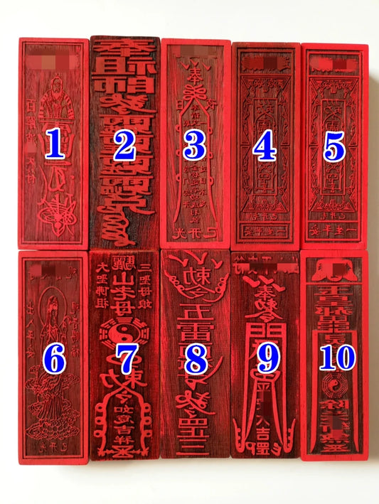 Taoist articles, Taoist seal, FA seal, Fuyin, Taisui rune, Wenchang rune, large size 17cm, exquisite Taoist handicrafts