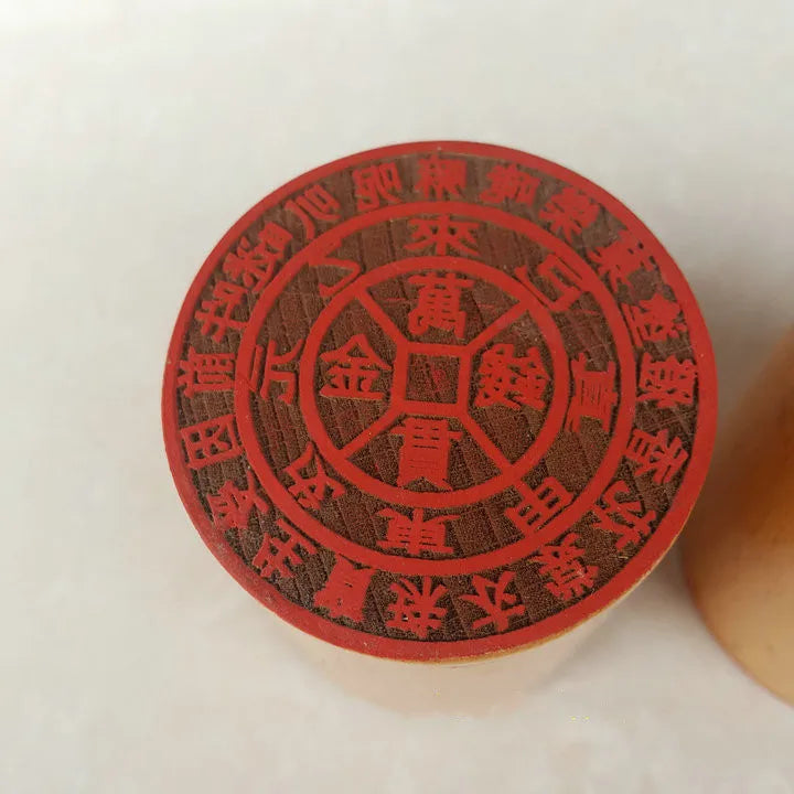 Taoist articles, magic tools, gold 10000 Liang seal, Taoist seal, money million seal 5 cm seal