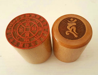 Taoist articles, magic tools, gold 10000 Liang seal, Taoist seal, money million seal 5 cm seal