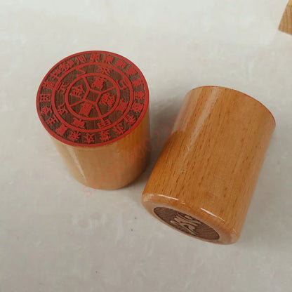 Taoist articles, magic tools, gold 10000 Liang seal, Taoist seal, money million seal 5 cm seal