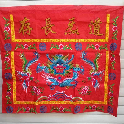 Taoist articles, table Wai, Taoist altar, Dharma altar articles, Taoist tools, embroidery table Wai, plate cloth