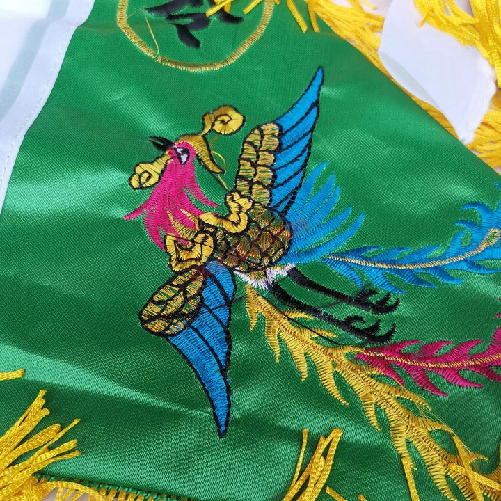 Taoist flag, Taoist supplies, four beasts, five elements flag, dragon and Phoenix flag, five color flag, five dragon flag