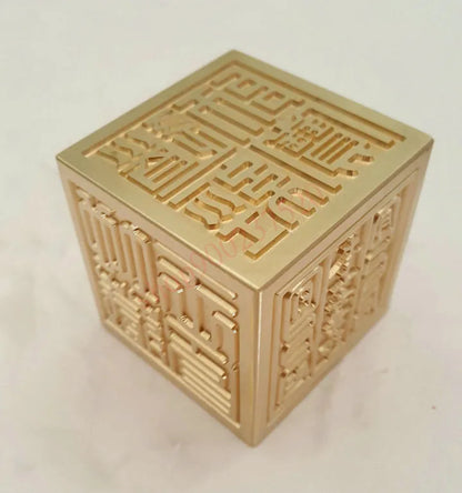 Taoist pure copper six side seal, Taoist Scripture Shibao, Zhang Tianshi, congenital eight trigrams, five road God of wealth