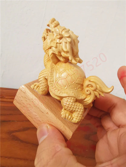 Taoist seals - Taoist Scripture Shibao seal, boxwood seal, dragon turtle seal, Taoist seal, one side seal, Sanbao seal