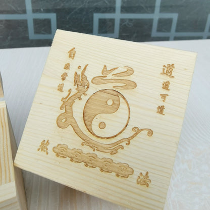 Taoist supplies, Daozi seal box, six sided seal box, FA seal box, 5cm seal box