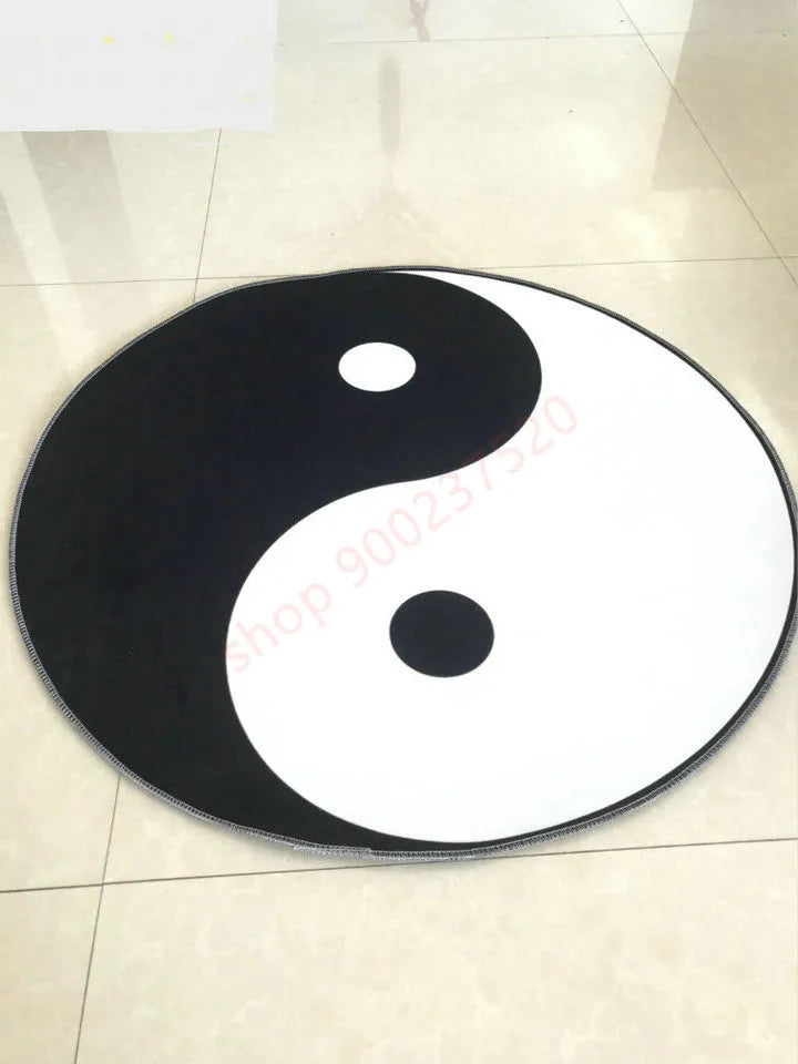 Taoist supplies, FA blanket, vigorous blanket, Taiji yin yang fish map step blanket, Taoist meditation practice worship pad