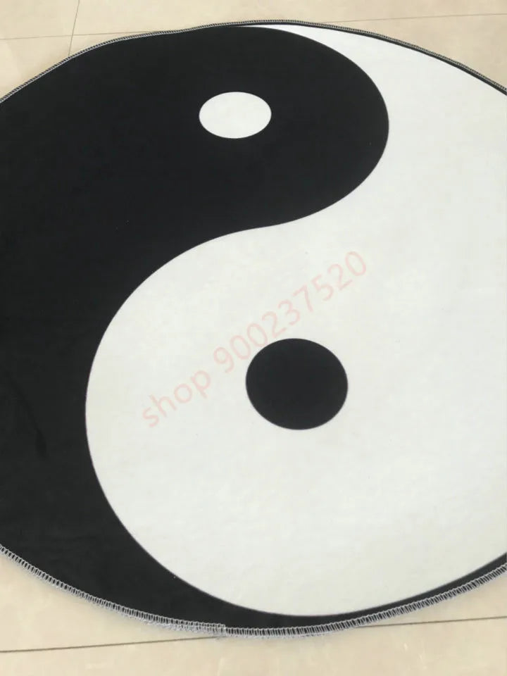 Taoist supplies, FA blanket, vigorous blanket, Taiji yin yang fish map step blanket, Taoist meditation practice worship pad