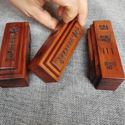 Taoist supplies, lightning stroke jujube wood, five thunder orders, Sanqing jia'an hall, Jingtang wood, zhentan wood, zhenchi