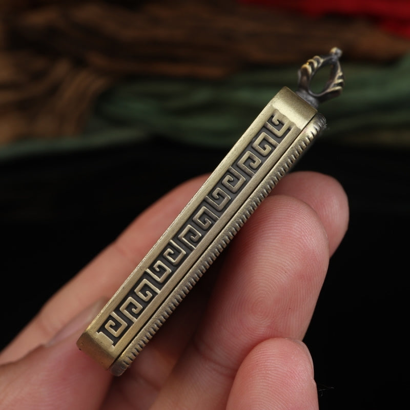 The ENLIGHTEMENT Thangka Pendant for Eliminating Ignorance