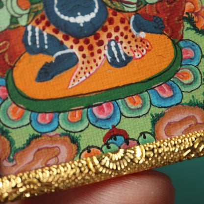 The STRENGTH Thangka Pendant for Eliminating  Fear