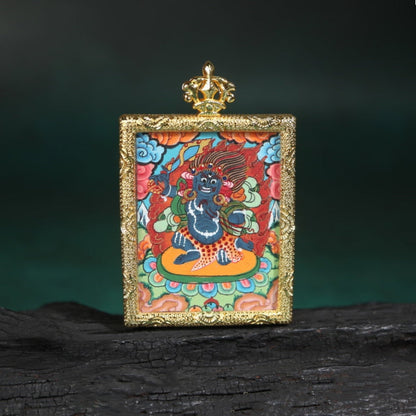 The STRENGTH Thangka Pendant for Eliminating  Fear