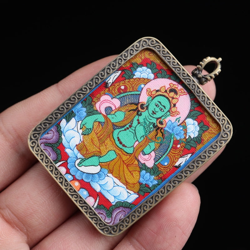 The WEALTH Thangka Pendant for Eliminating Poverty