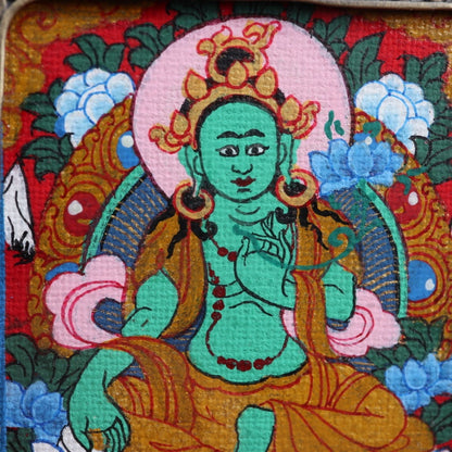 The WEALTH Thangka Pendant for Eliminating Poverty