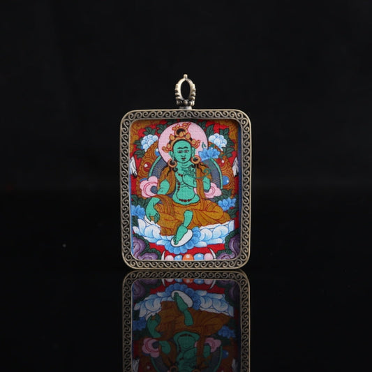 The WEALTH Thangka Pendant for Eliminating Poverty