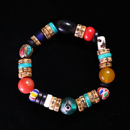 Wealth Energy Tibetan Treasures Bracelet